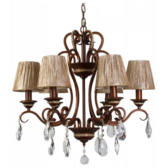 Подвесная люстра Abrasax Annika 1129/8BR от ImperiumLoft