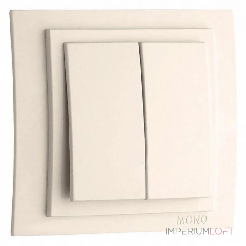 Выключатель одноклавишный Mono Electric Larissa 103-010125-100 от ImperiumLoft Выключатель одноклавишный Mono Electric Larissa 103-010125-100 от ImperiumLoft