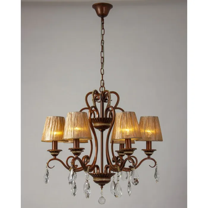 Подвесная люстра Abrasax Annika 1129/8BR от ImperiumLoft