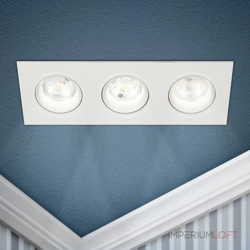 Встраиваемый светильник Эра KL92 WH Б0054376 от ImperiumLoft