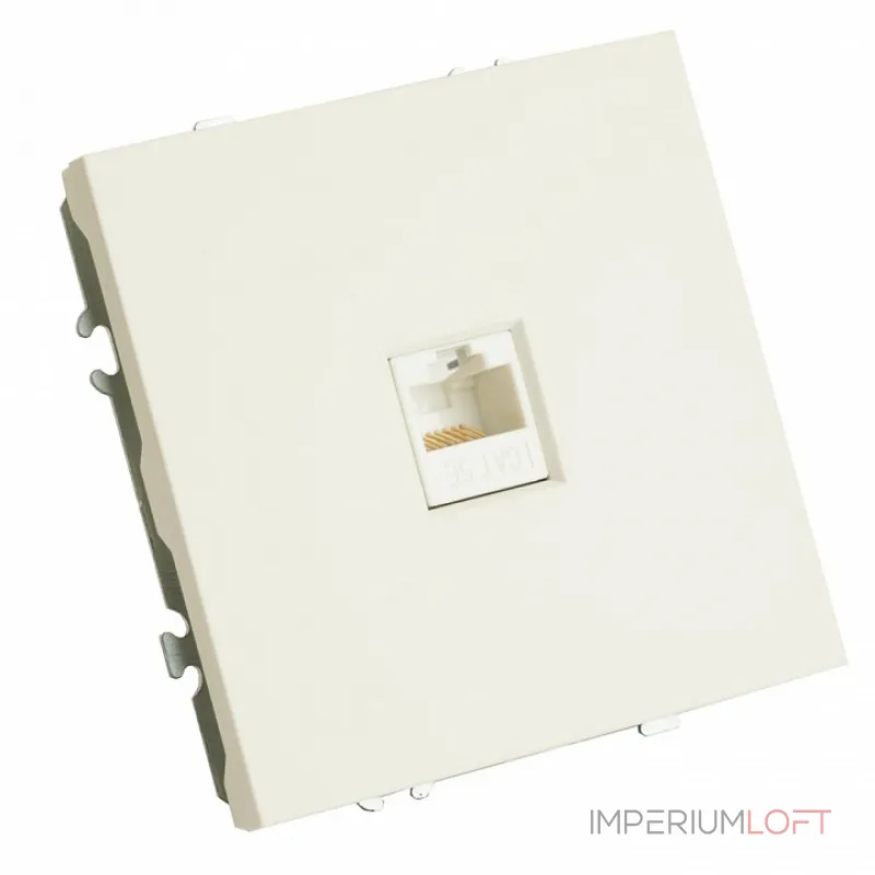 Розетка Ethernet RJ-45 без рамки Stekker RST00-5117-01 49873 Розетка Ethernet RJ-45 без рамки Stekker RST00-5117-01 49873