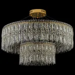Подвесная люстра Arti Lampadari Ovindoli Gold Ovindoli L 1.5.80+40.100 G от ImperiumLoft