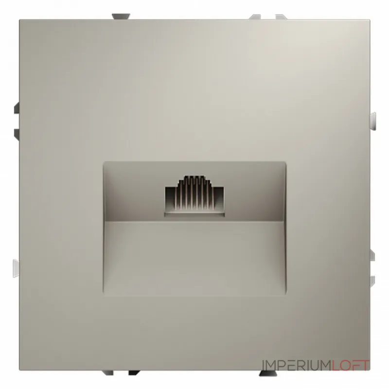 Розетка Ethernet RJ-45 без рамки Voltum S70 VLS060103 от ImperiumLoft