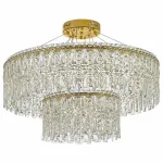 Подвесная люстра Arti Lampadari Ovindoli Gold Ovindoli L 1.5.80+40.100 G от ImperiumLoft