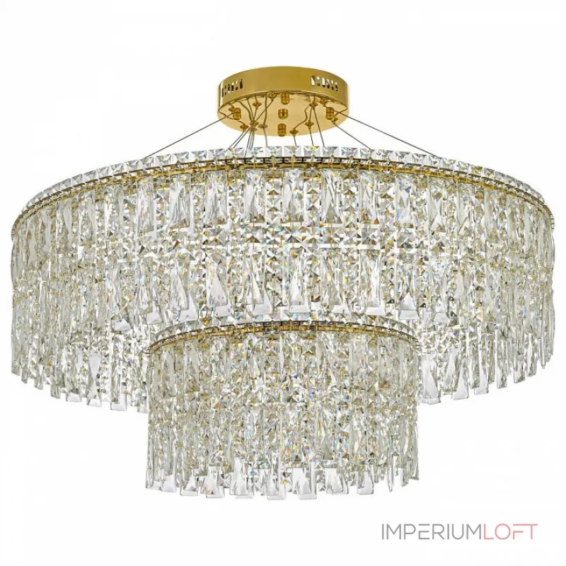 Подвесная люстра Arti Lampadari Ovindoli Gold Ovindoli L 1.5.80+40.100 G от ImperiumLoft