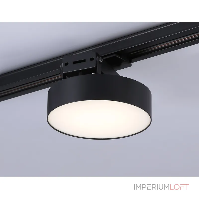 Светильник светодиодный трековый GL6839 BK черный LED 15W 3000K D115*80 от NovaLamp