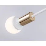 Подвесной светильник в стиле лофт TR80432/6 WH/GD белый/золото E27/6 max 60W D950*730 от NovaLamp