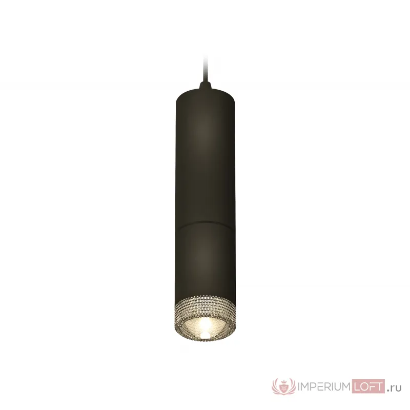 Комплект подвесного светильника с композитным хрусталем XP6313001 SBK/CL черный песок/прозрачный MR16 GU5.3 (A2302, C6343, A2061, C6313, N6150) от NovaLamp