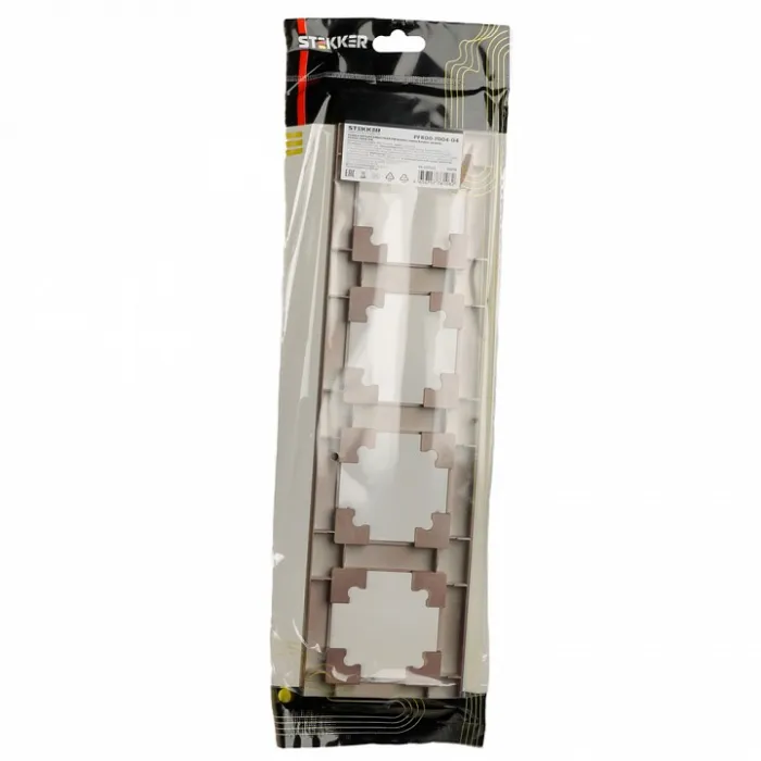 Рамка на 4 поста Stekker PFR00-7004-04 39820 от ImperiumLoft