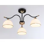 Подвесной светильник TR3161/3 BK/FGD черный/золото E27/3 max 60W D580*300 от NovaLamp