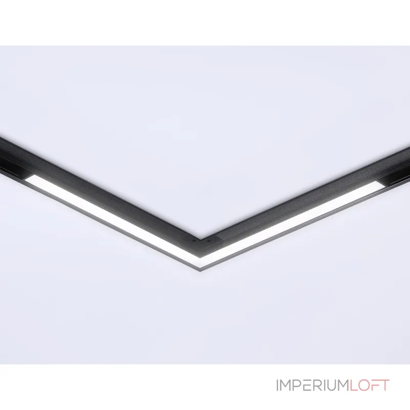 Светильник светодиодный угловой для шинопровода Magnetic GL3982 BK черный IP20 24W 4200K 48V 300*300*45 от NovaLamp