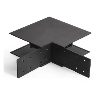 Соединитель угловой внешний для треков накладных Wolta WML-SOC/01B