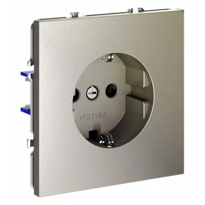 Розетка с заземлением без рамки Voltum S70 VLS040104 от ImperiumLoft