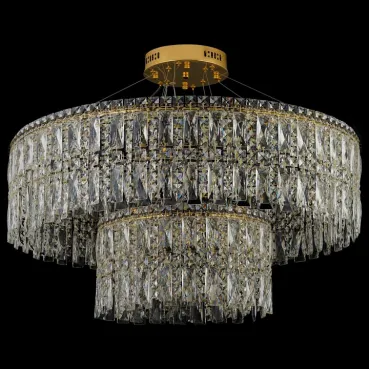 Подвесная люстра Arti Lampadari Ovindoli Gold Ovindoli L 1.5.80+40.100 G от ImperiumLoft
