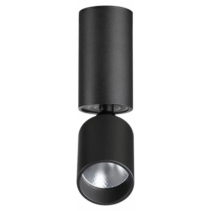 Светильник накладной светодиодный IP20 LED 5W 85-265V 3000K 600Лм TUBO 359315 OVER NT24 000 Черный от ImperiumLoft