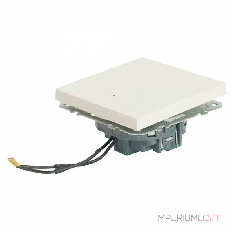 Выключатель одноклавишный с подсветкой без рамки Stekker RSW10-5101-01 49863 Выключатель одноклавишный с подсветкой без рамки Stekker RSW10-5101-01 49863