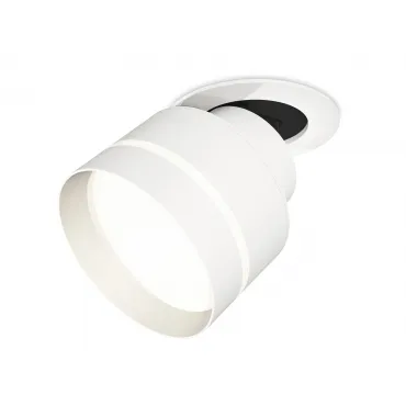 Комплект встраиваемого поворотного светильника с акрилом XM8101525 SWH/FR белый песок/белый матовый GX53 (A2241, A2105, C8101, N8461) от NovaLamp