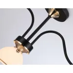Подвесной светильник TR3161/3 BK/FGD черный/золото E27/3 max 60W D580*300 от NovaLamp