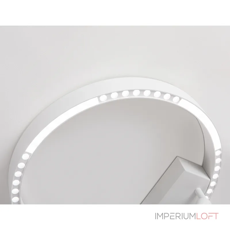 Светильник потолочный светодиодный FL5805/1+2 WH белый 25W 3000K/4200K/6400K D400*95 (без ПДУ) от NovaLamp