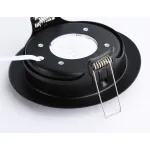 Светильник встраиваемый G10123 BK черный GX53 max 12W D120*48 от NovaLamp