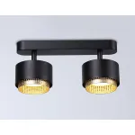 Светильник накладной TN71288/2 BK/GD черный/золото GX53/2 max 12W 270*95*137 от NovaLamp