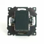 Выключатель одноклавишный без рамки Stekker Катрин 49221 от ImperiumLoft