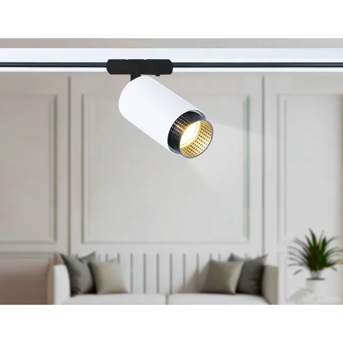 Светильник трековый GL5161 WH/BK белый/черный GU10 max 12W D60*190 от NovaLamp