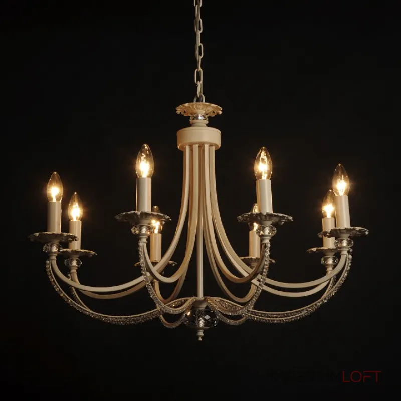 Подвесная люстра Abrasax Josephine 3007/8(creamgold) Подвесная люстра Abrasax Josephine 3007/8(creamgold)