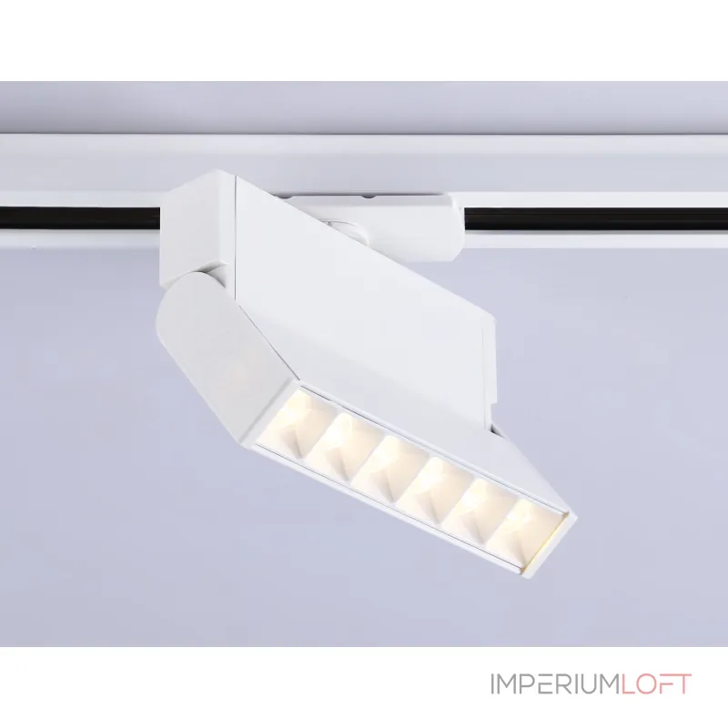Светильник светодиодный трековый GL6812 WH белый LED 6W 4200K 24° 115*22*87 от NovaLamp