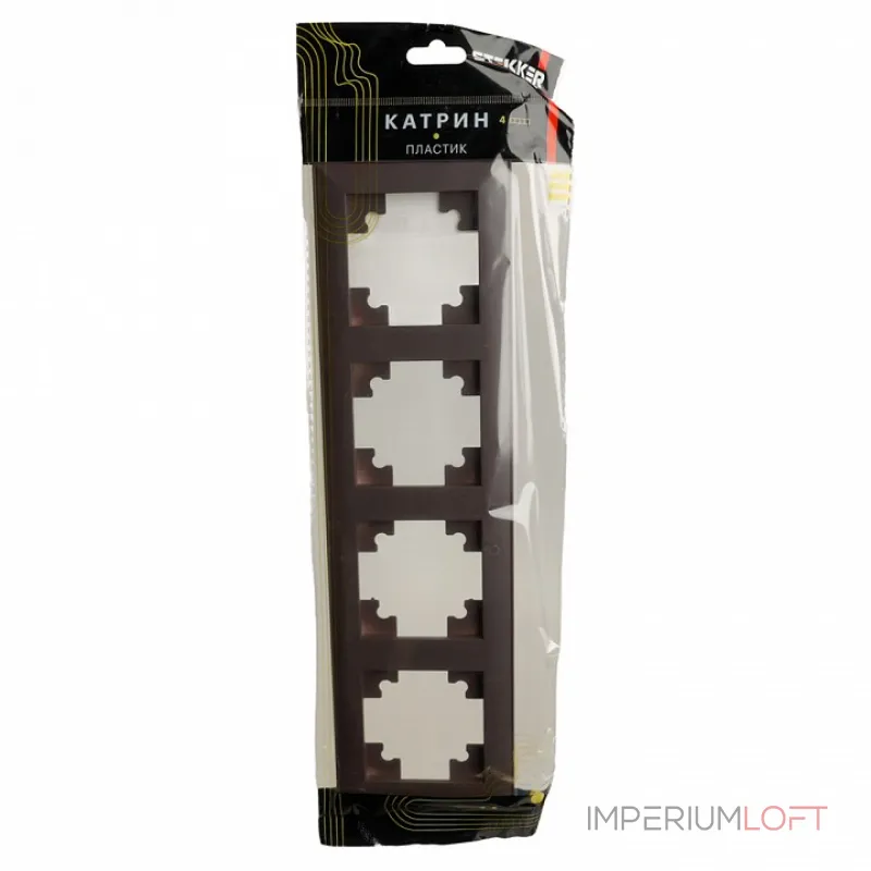 Рамка на 4 поста Stekker PFR00-7004-04 39820 от ImperiumLoft