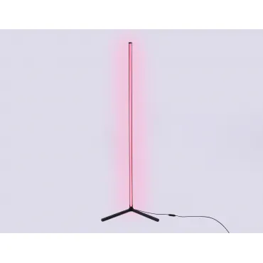 Светильник светодиодный напольный RGB с пультом FL8027 BK черный LED 20W RGB D32*1650 (ПДУ РАДИО 2.4G) от NovaLamp