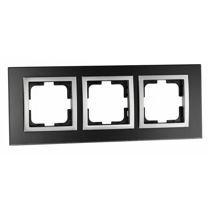 Рамка на 3 поста Mono Electric Style Glass 107-720000-162 от ImperiumLoft