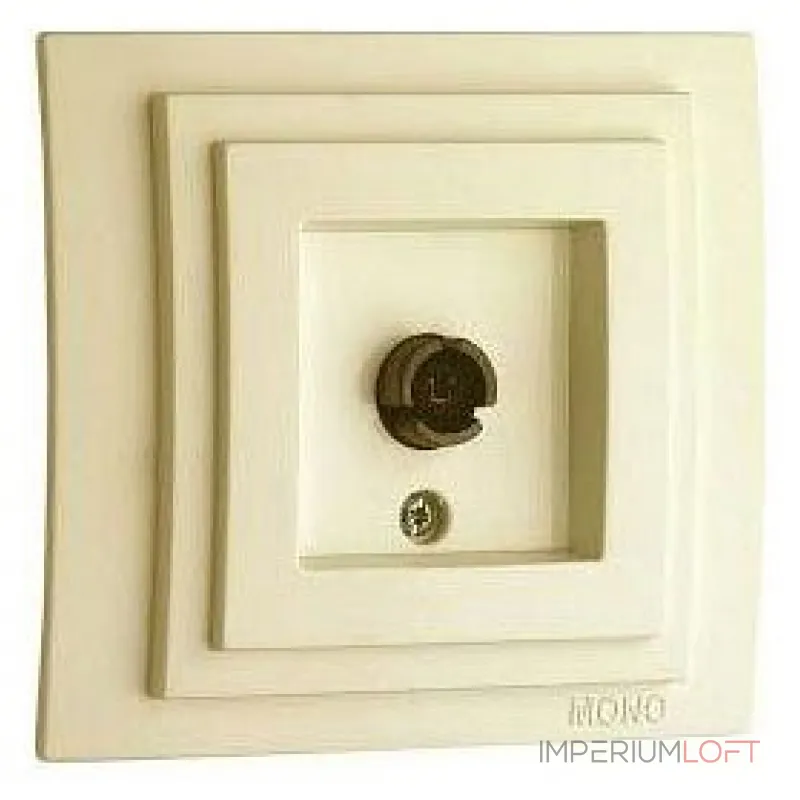 ТВ-розетка Mono Electric Larissa 103-171705-138 ТВ-розетка Mono Electric Larissa 103-171705-138