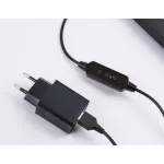 Светильник светодиодный напольный RGB с пультом FL8027 BK черный LED 20W RGB D32*1650 (ПДУ РАДИО 2.4G) от NovaLamp