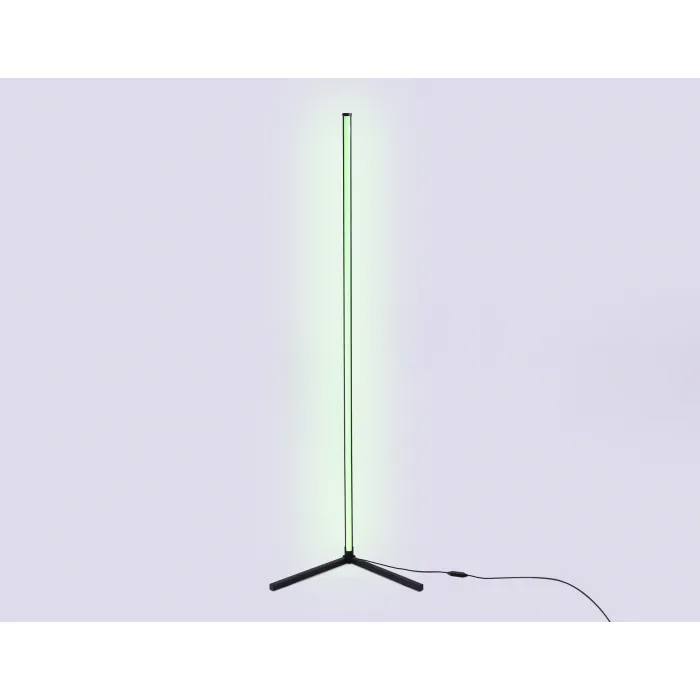 Светильник светодиодный напольный RGB с пультом FL8027 BK черный LED 20W RGB D32*1650 (ПДУ РАДИО 2.4G) от NovaLamp