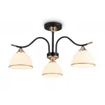 Подвесной светильник TR3161/3 BK/FGD черный/золото E27/3 max 60W D580*300 от NovaLamp
