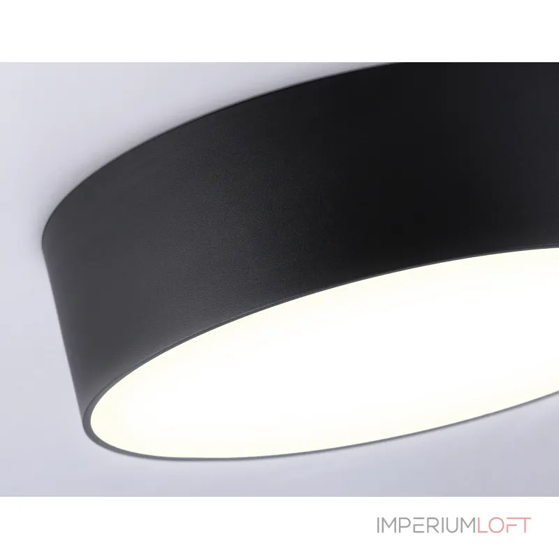 Светильник светодиодный потолочный FV5521 BK черный LED 26W 3000K D220*58 (Без ПДУ) от NovaLamp