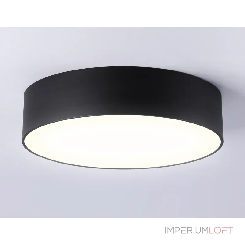 Светильник светодиодный потолочный FV5521 BK черный LED 26W 3000K D220*58 (Без ПДУ) от NovaLamp