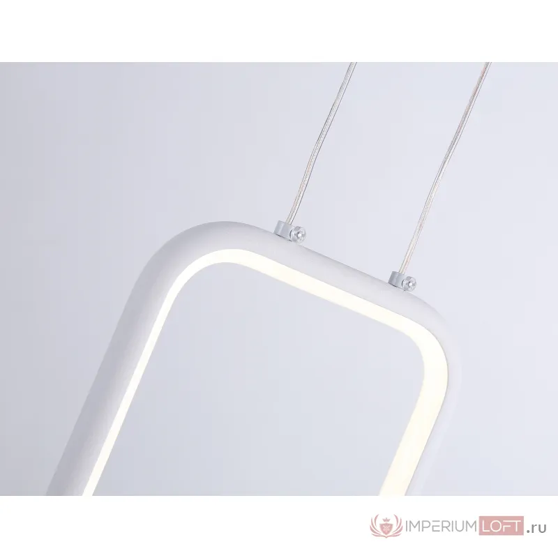 Подвесной светодиодный светильник FL66361 WH белый 19W 4200K 190*80*1000 от NovaLamp