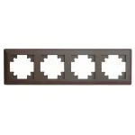 Рамка на 4 поста Stekker PFR00-7004-04 39820 от ImperiumLoft