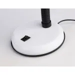 Светильник настольный с выключателем DE7701 WH белый E27 max 40W от NovaLamp Светильник настольный с выключателем DE7701 WH белый E27 max 40W от NovaLamp
