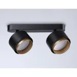 Светильник накладной TN71288/2 BK/GD черный/золото GX53/2 max 12W 270*95*137 от NovaLamp