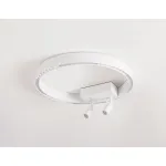 Светильник потолочный светодиодный FL5805/1+2 WH белый 25W 3000K/4200K/6400K D400*95 (без ПДУ) от NovaLamp