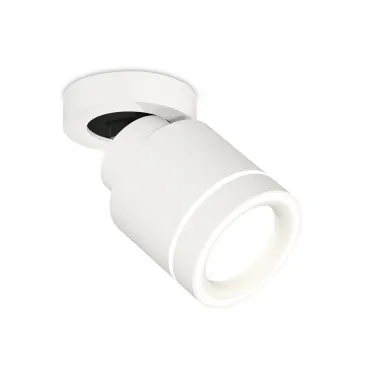 Комплект накладного поворотного светильника с акрилом XM8110003 SWH/FR белый песок/белый матовый GX53 (A2228, A2105, C8110, N8433) от NovaLamp