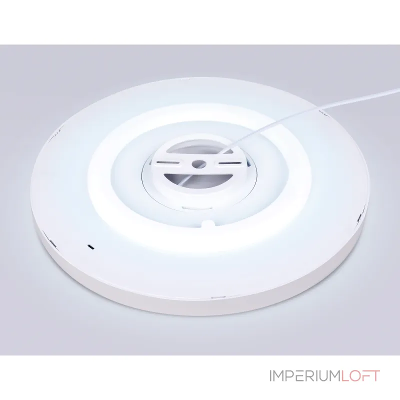 Потолочный светодиодный светильник FZ3005 WH белый IP44 33W+10W 6400+6400К D375*40 (Без ПДУ) от NovaLamp