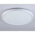 Потолочный светодиодный светильник FZ3005 WH белый IP44 33W+10W 6400+6400К D375*40 (Без ПДУ) от NovaLamp