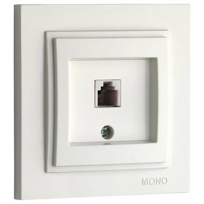 Розетка телефонная RJ-11 Mono Electric Despina 102-190005-124 от ImperiumLoft
