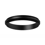 Коннектор декоративный для соединения корпуса светильника D60+D60mm A2061 PBK черный полированный D60*H9mm Out1.5mm от NovaLamp