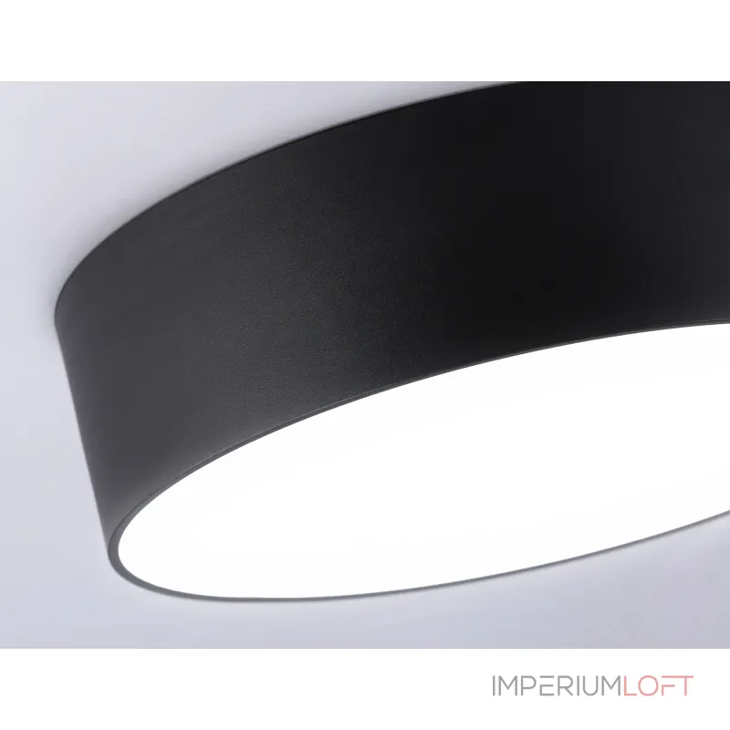 Светильник светодиодный потолочный FV5522 BK черный LED 26W 4200K D220*58 (Без ПДУ) от NovaLamp