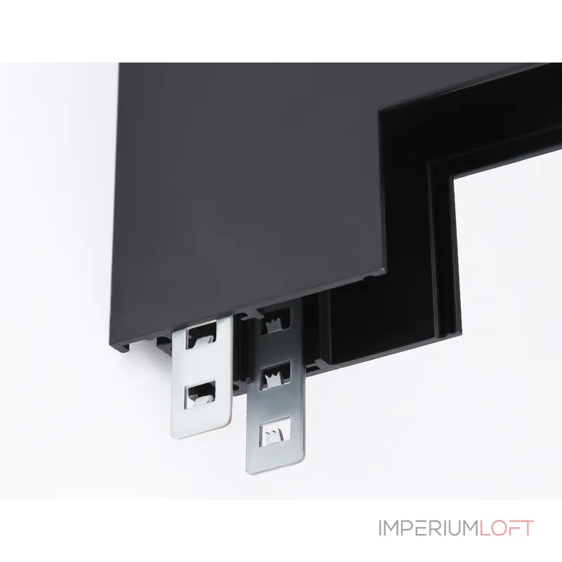 Коннектор угловой внутренний для накладного шинопровода Magnetic GL3378 BK черный 85*85*H26.9 от NovaLamp